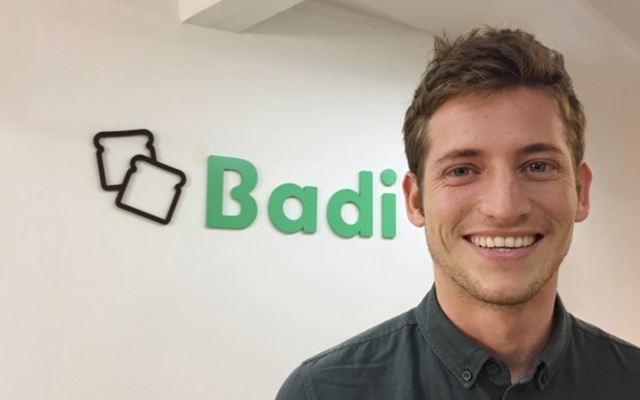 Jóven emprendedor Carlos Pierre Badi