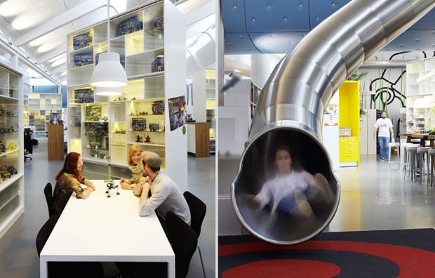 Oficinas LEGO tobogan