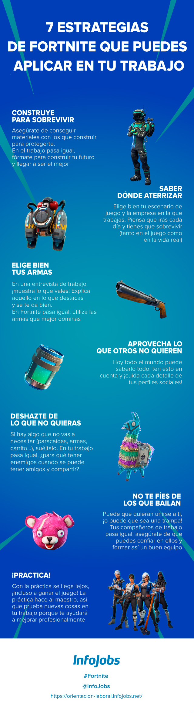 consejos-fortnite-trabajo-infografía-infojobs